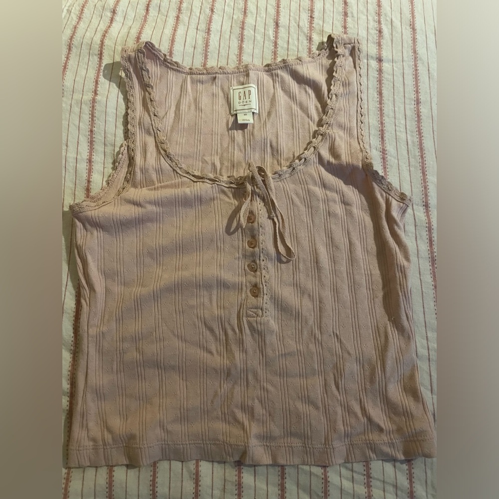 Doen Pink Sleeveless Top